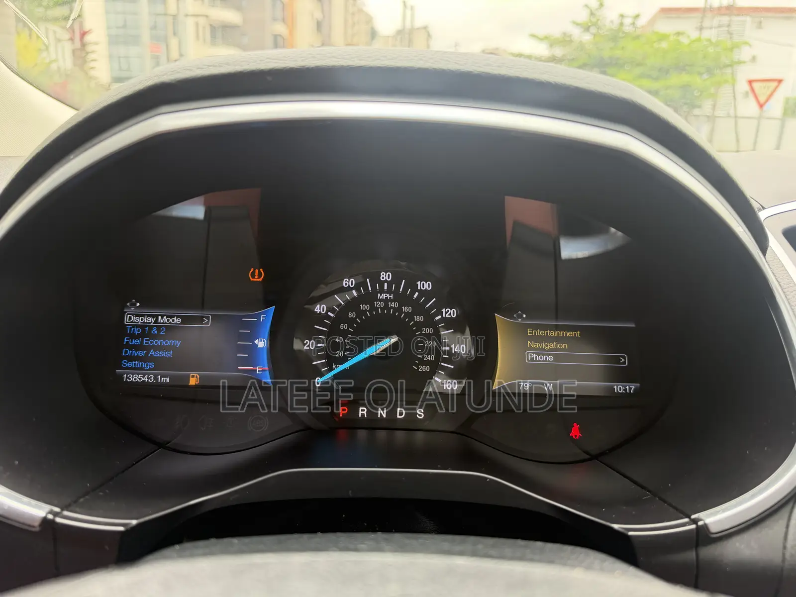 Ford Edge Titanium AWD 2018 Blue