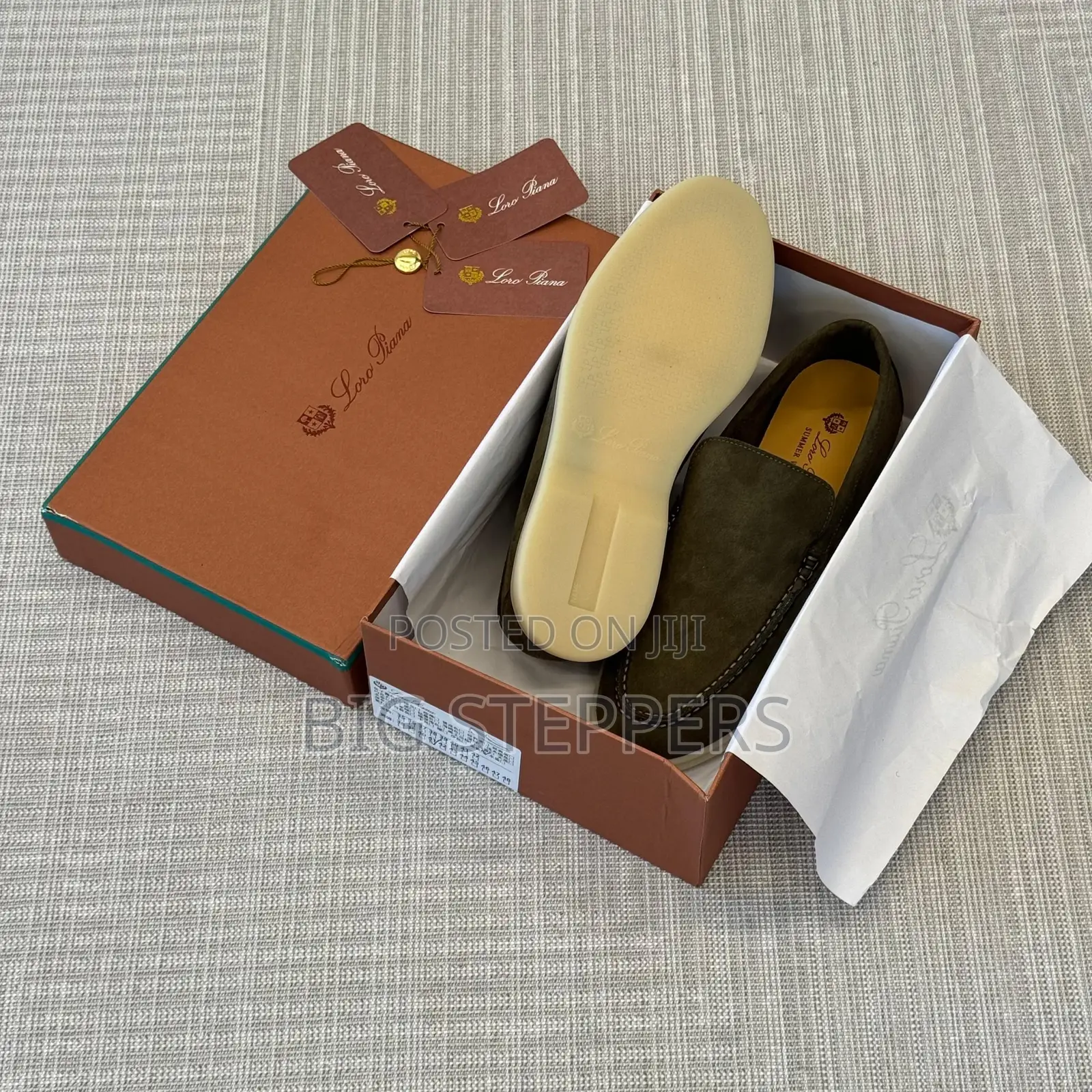 Loro Piana Loafers Green Colourway