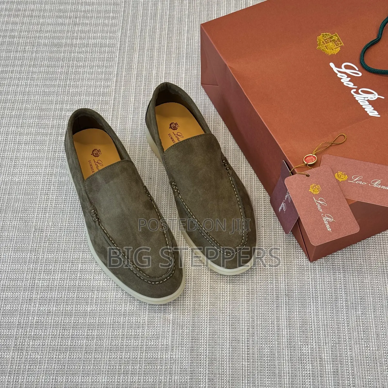 Loro Piana Loafers Green Colourway
