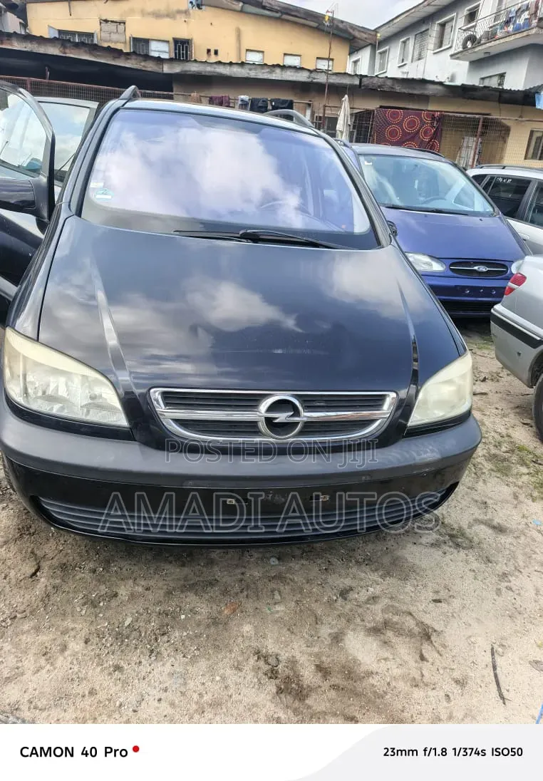 Opel Zafira 1.8 2005 Black