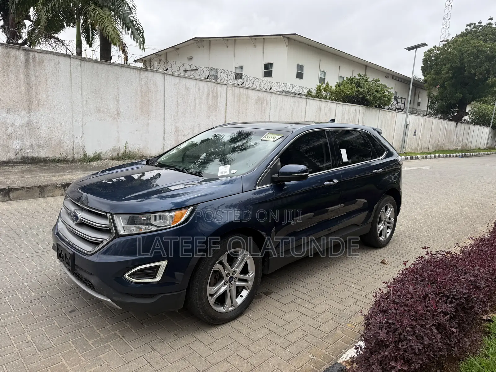 Ford Edge Titanium AWD 2018 Blue
