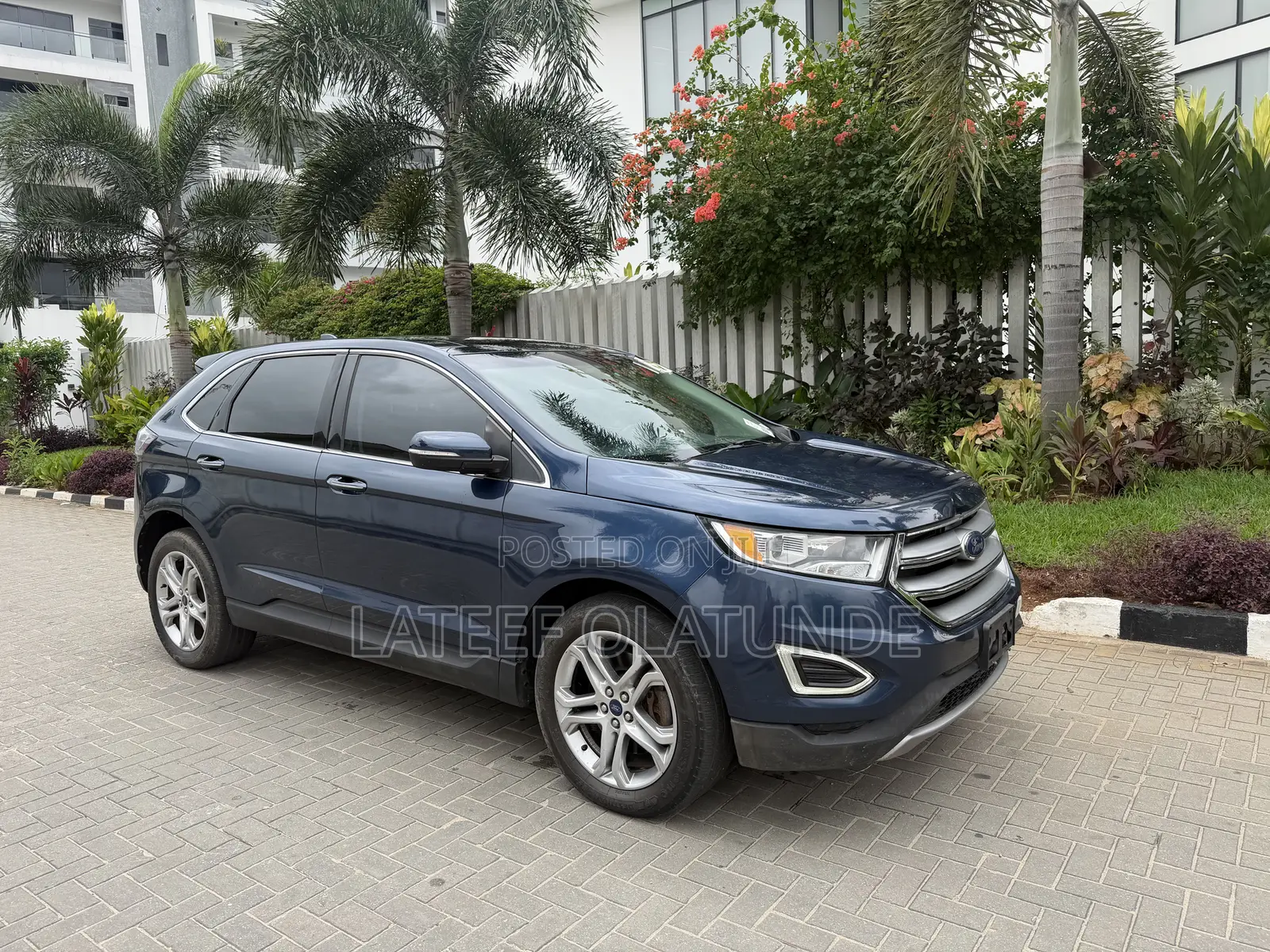 Ford Edge Titanium AWD 2018 Blue