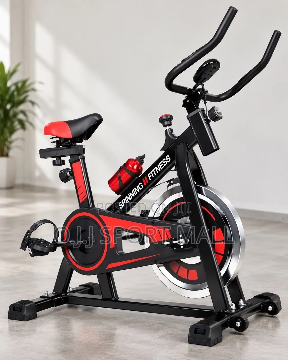 Fitness Reality Spinning Exercise Bike With Bluetooth USB