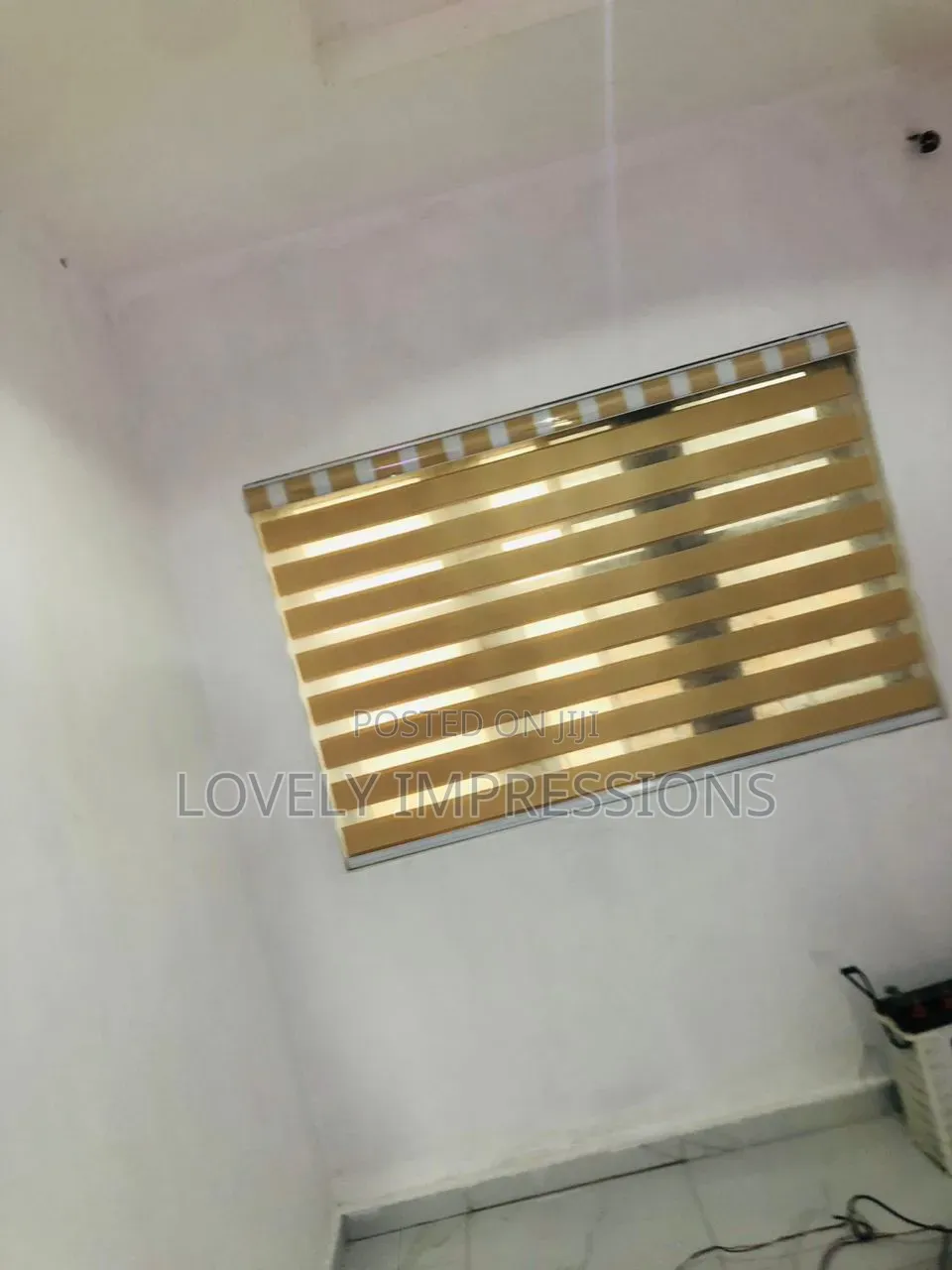 Golden Beige Day and Night Window Blinds