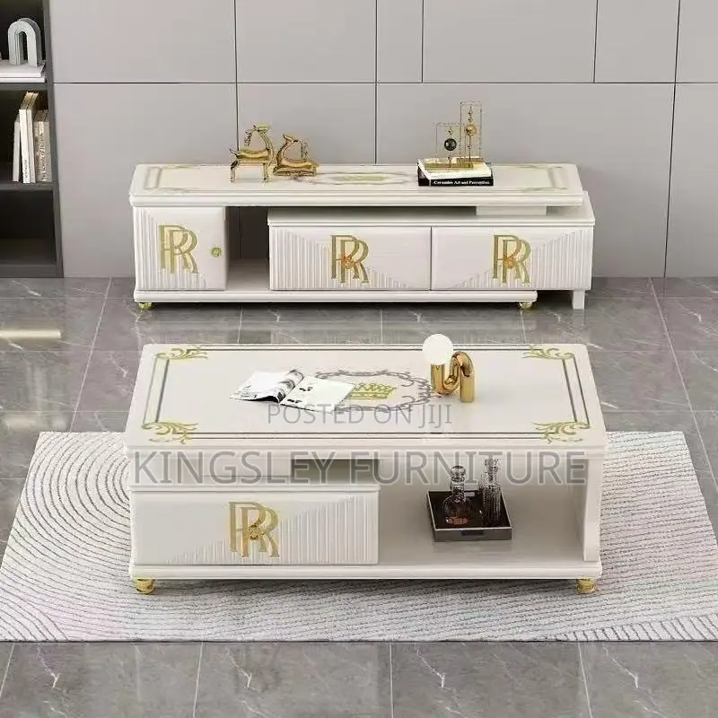 Set of Center Table and TV Stand