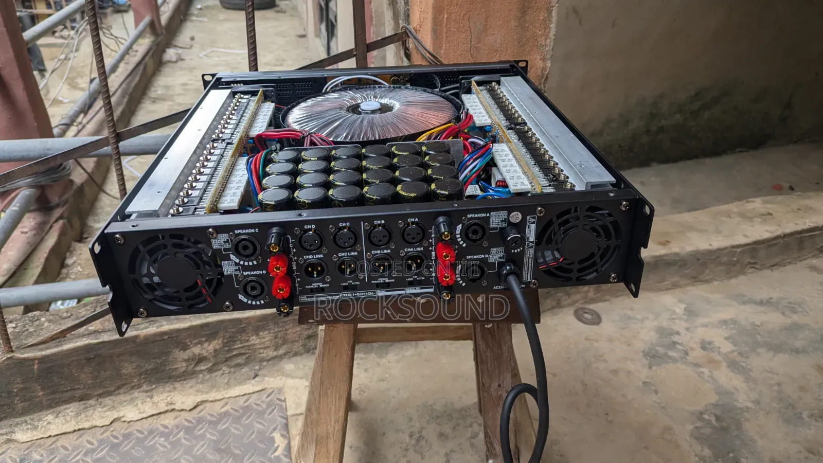 Professional Power Amplifier 4 Channel 100 Percent Pure Copper Wire