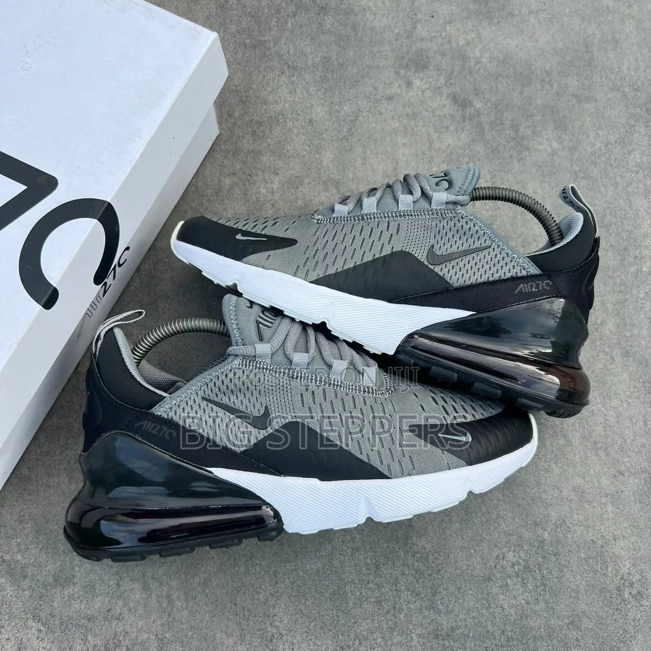 Nike Air Max 270 Black and Grey