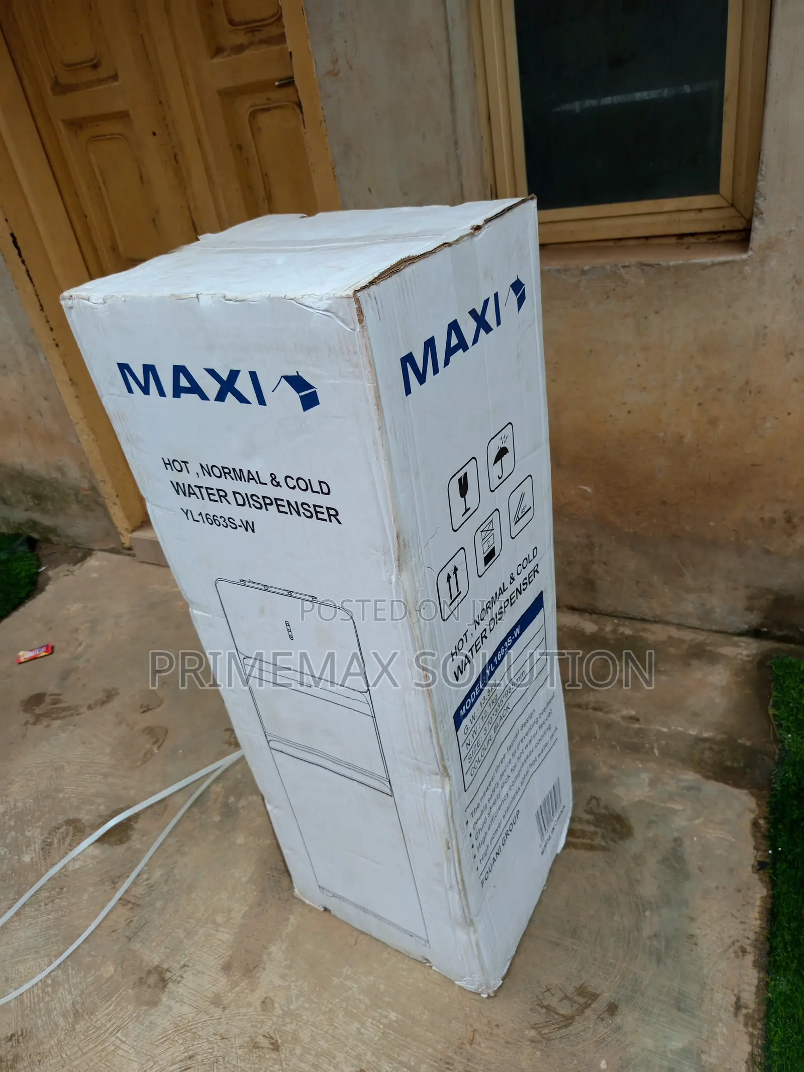 Fast Heating, Powerful Cooling: Maxi 1663s-W Water Dispenser