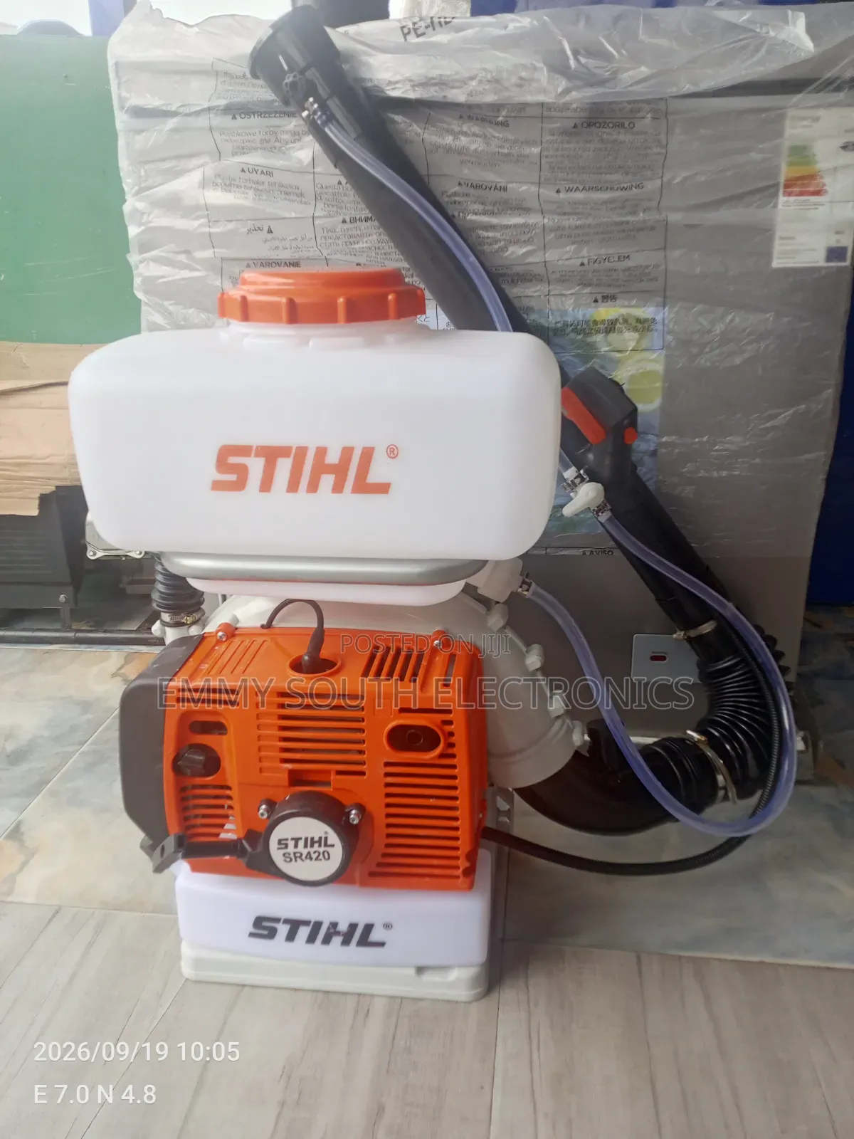 Stihl Mistblower for Fumigation
