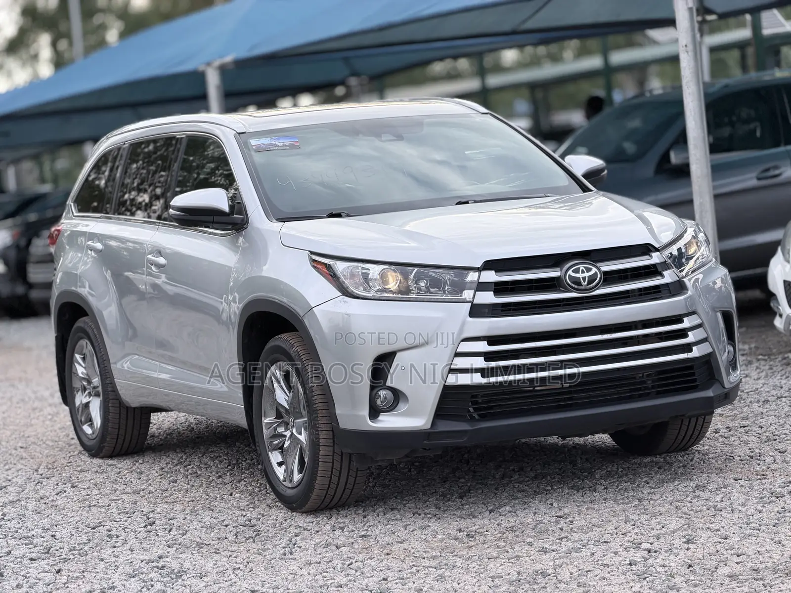 Toyota Highlander Limited Platinum 4x2 V6 (3.5L 6cyl 8A) 2017 Silver