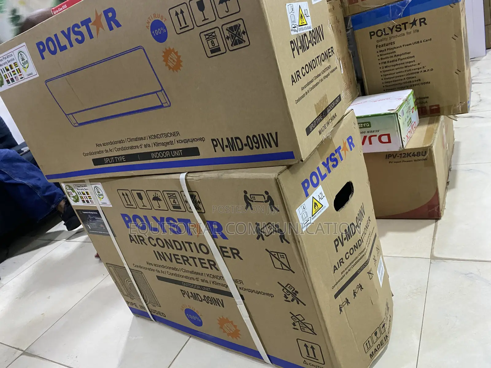 Polystar Inverter Split AC 1HP Cooling Unit