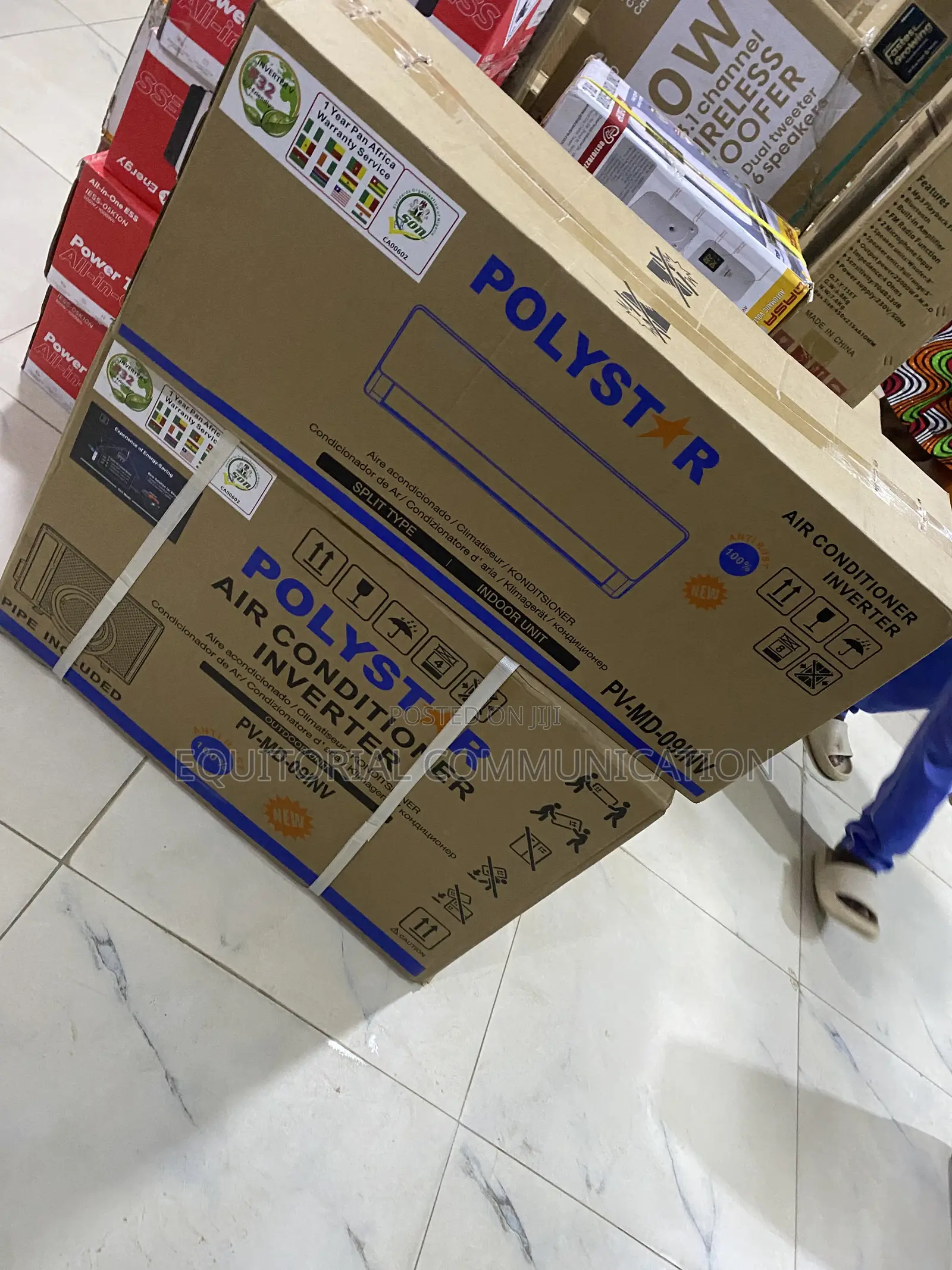 Polystar Inverter Split AC 1HP Cooling Unit