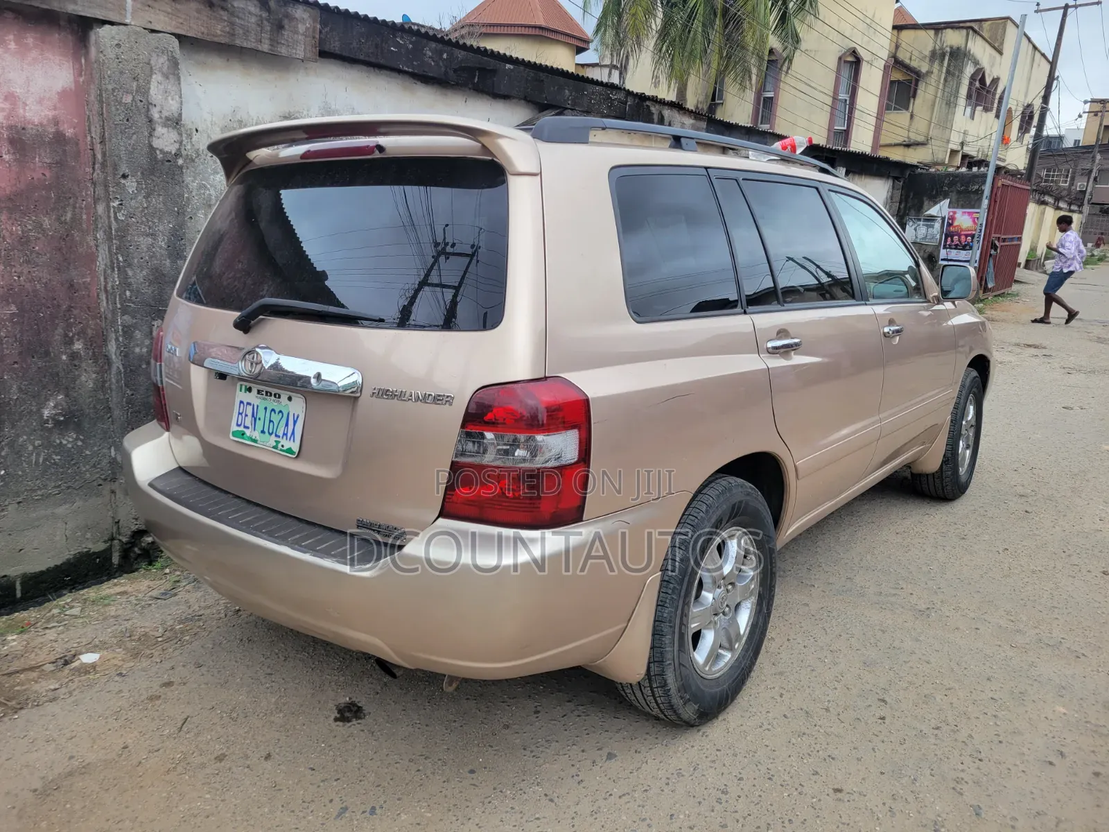 Toyota Highlander Limited V6 4x4 2004 Gold