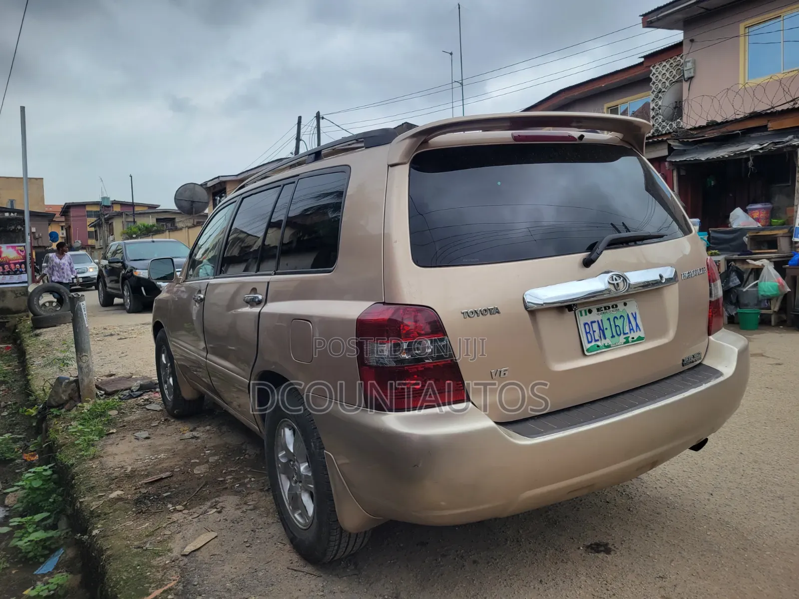 Toyota Highlander Limited V6 4x4 2004 Gold