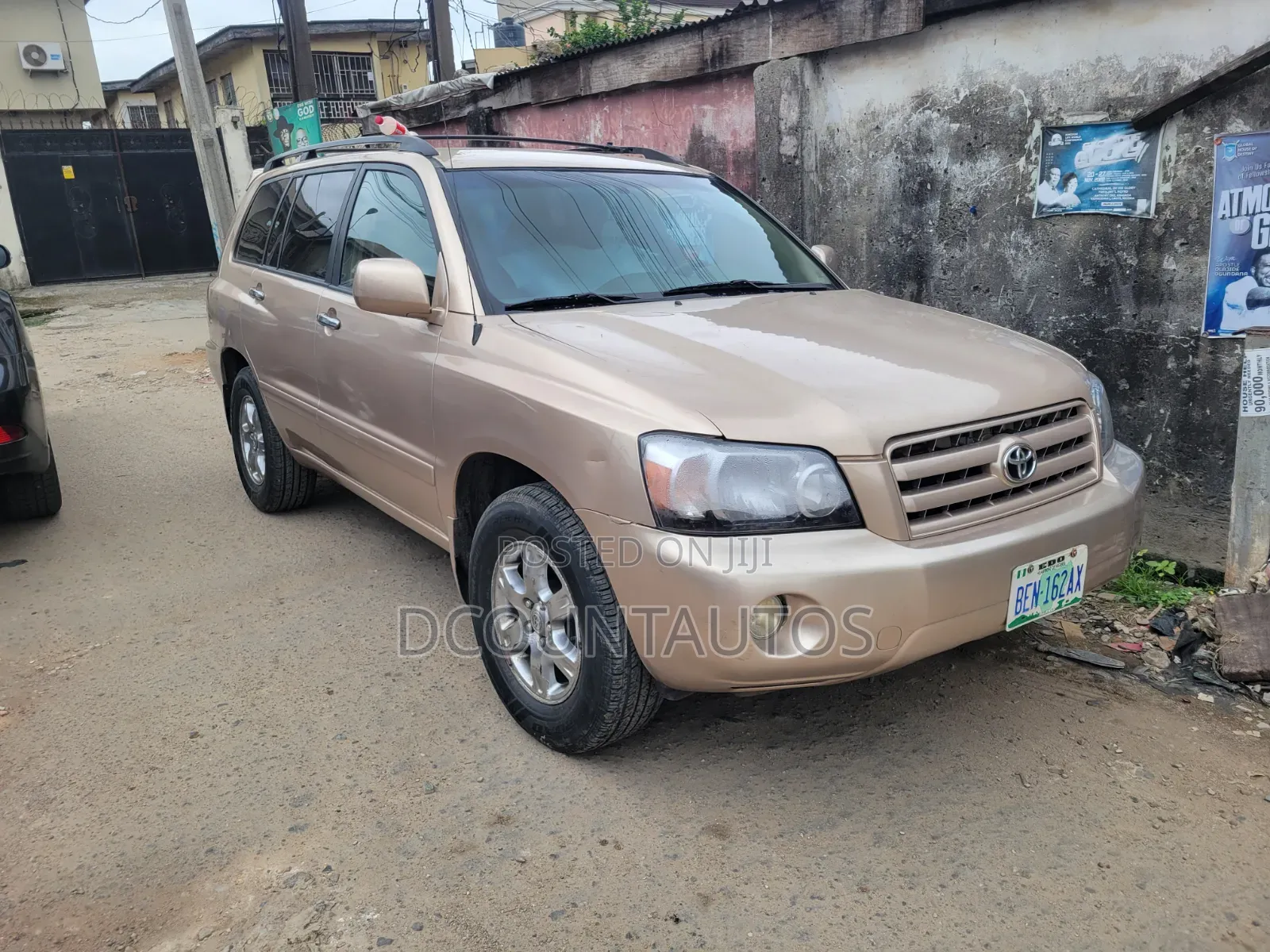 Toyota Highlander Limited V6 4x4 2004 Gold