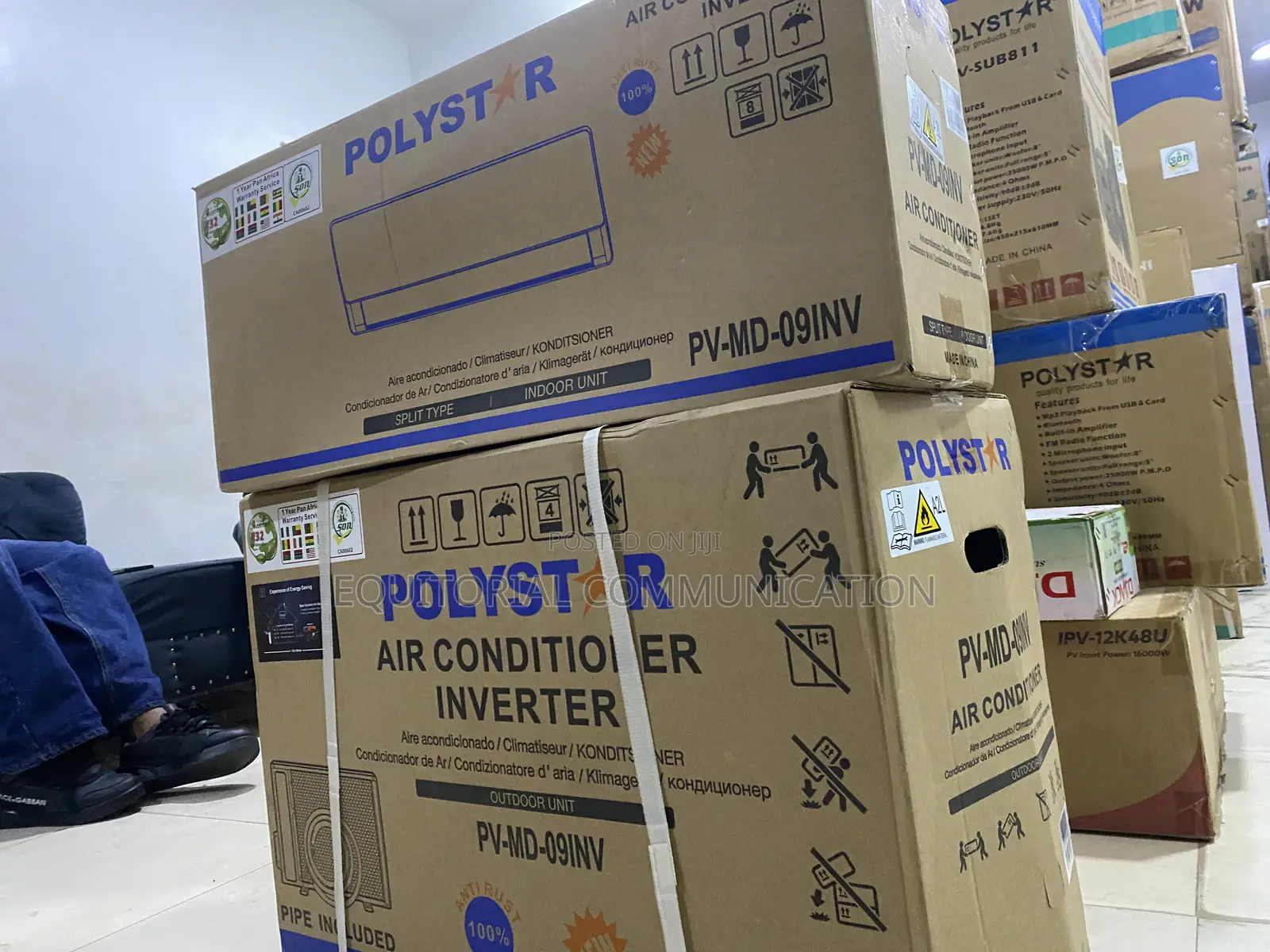 1HP Polystar INVERTER Cooling AC for Residential Use