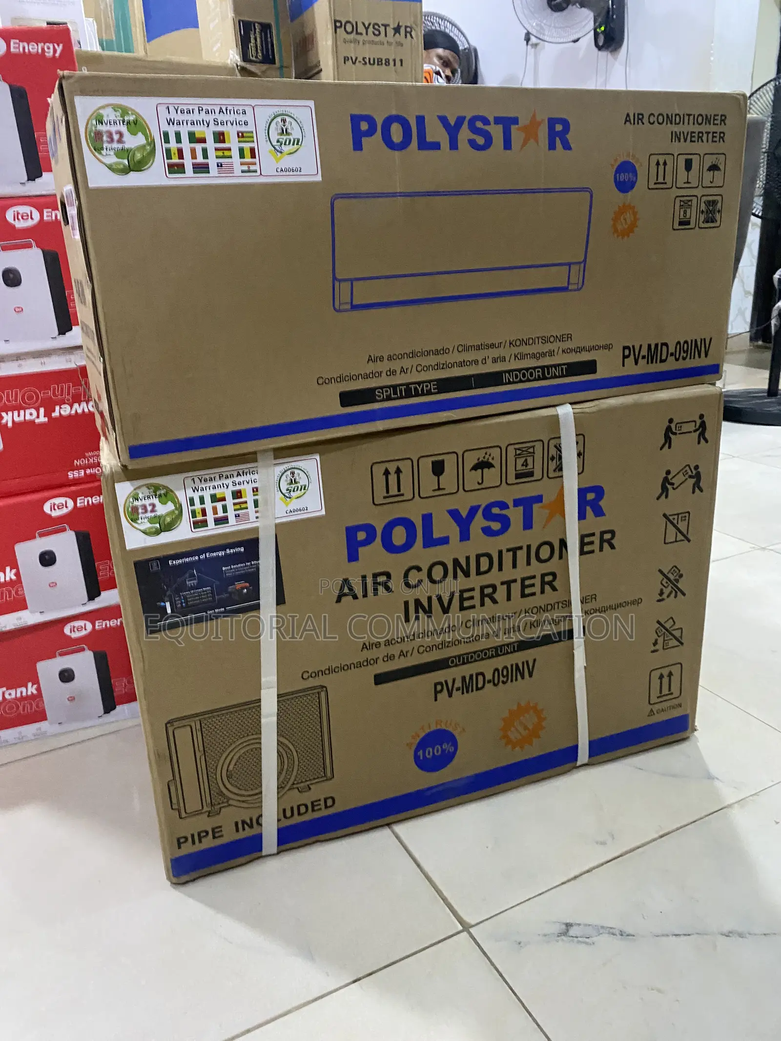 1HP Polystar Air Conditioner for Indoor Comfort
