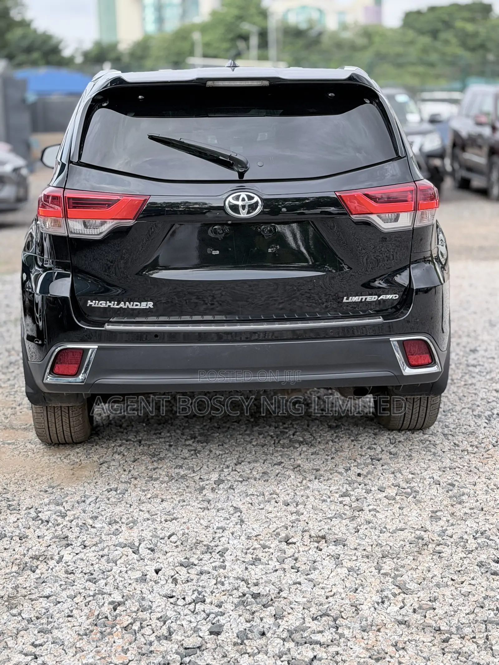 Toyota Highlander Limited 4x4 V6 (3.5L 6cyl 8A) 2018 Black