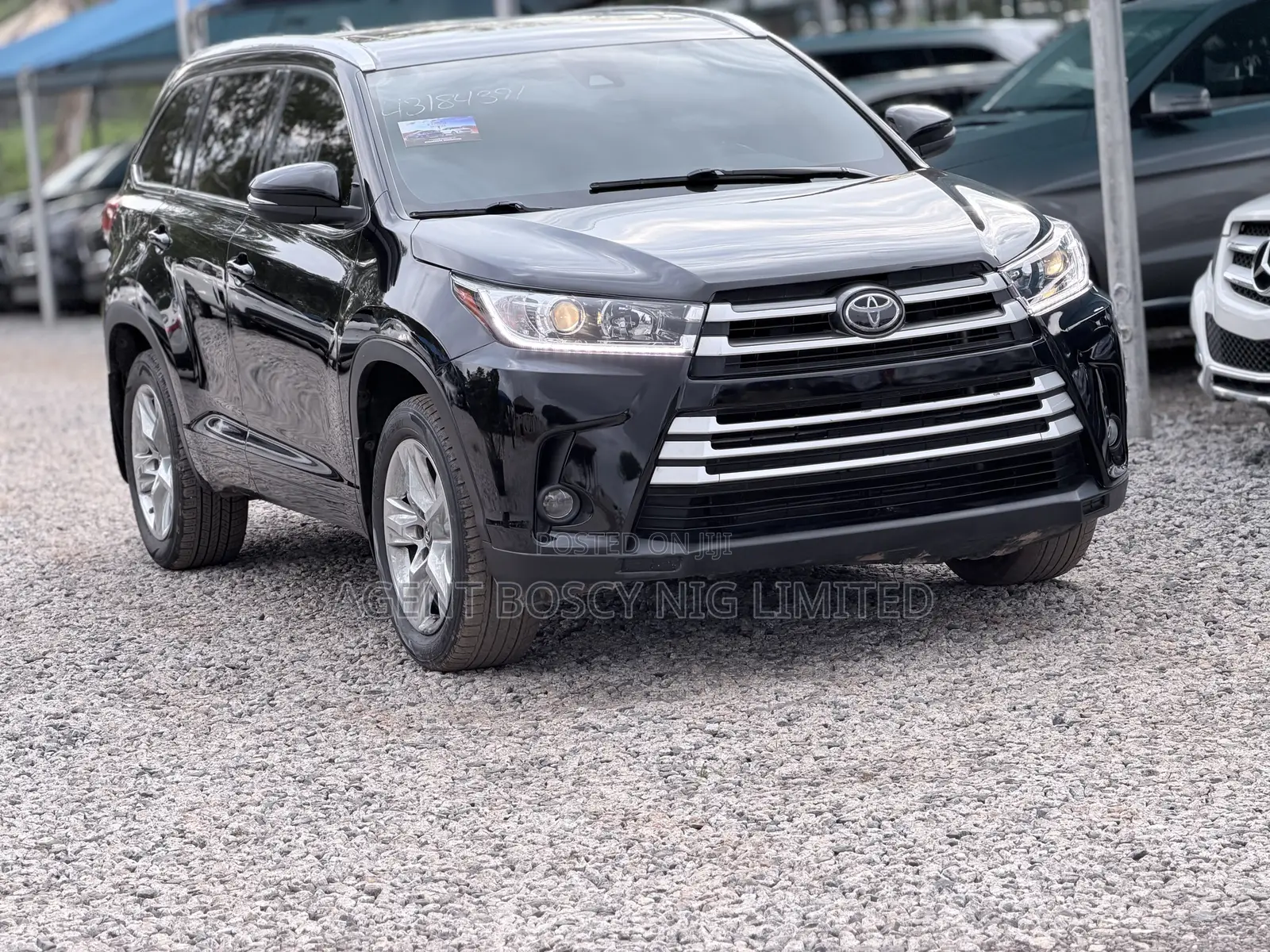 Toyota Highlander Limited 4x4 V6 (3.5L 6cyl 8A) 2018 Black