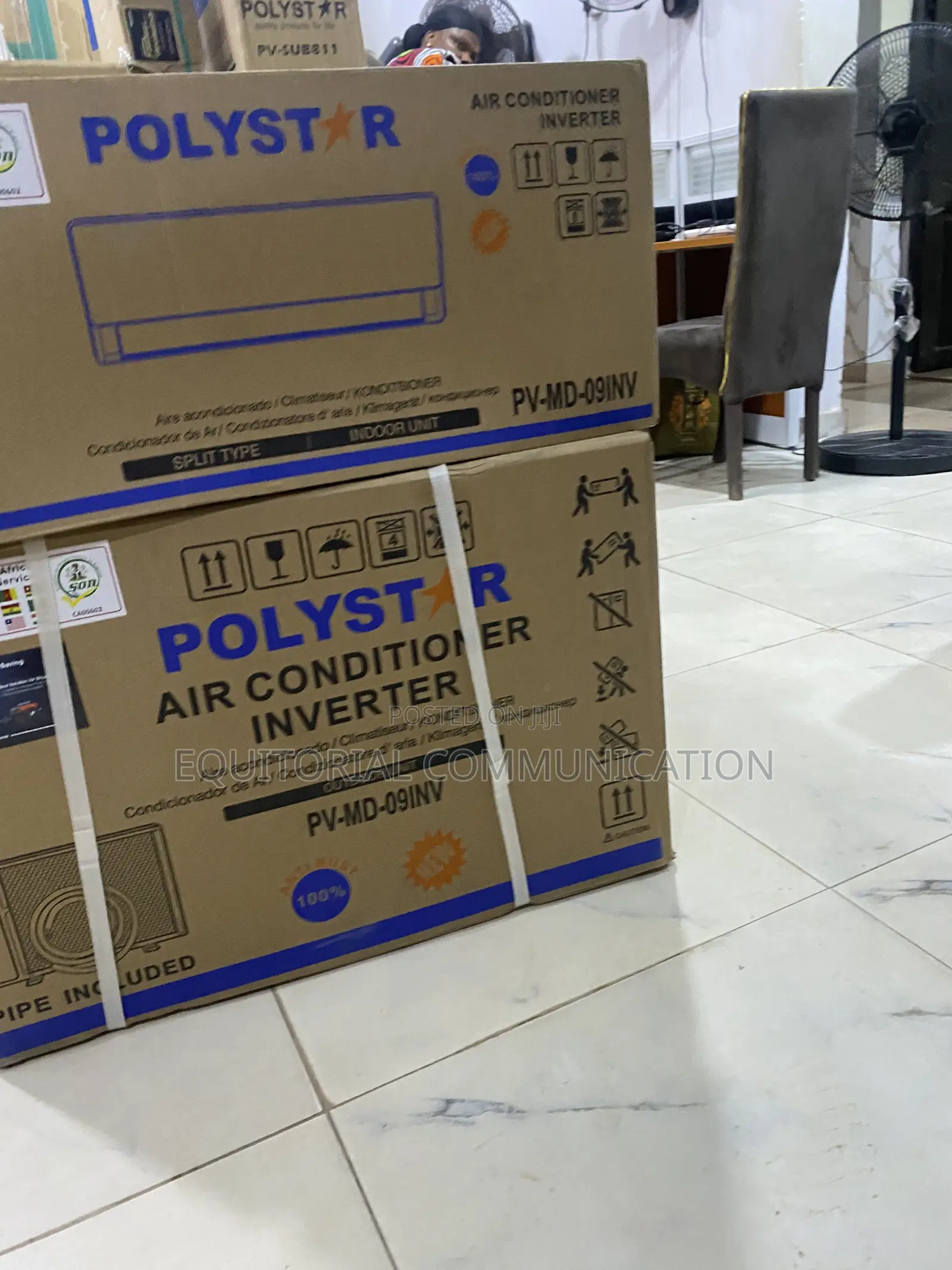Polystar 1HP INVERTER Room Air Conditioning Appliance