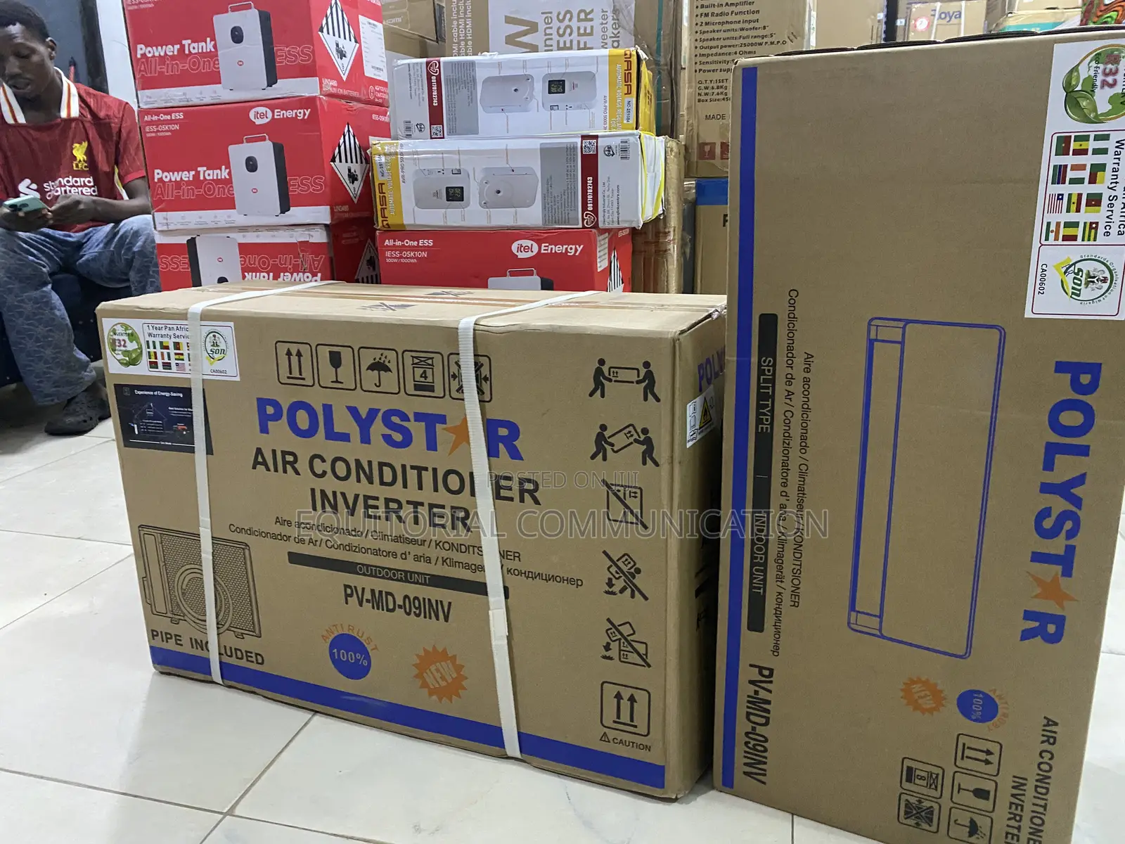 Polystar 1HP INVERTER Room Air Conditioning Appliance