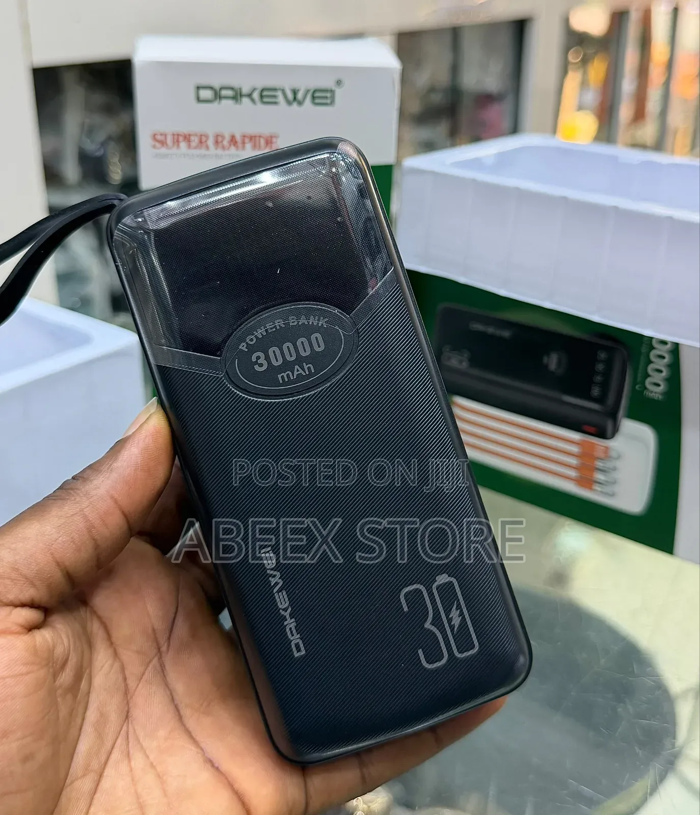 30,000 Capacity Fast Charging Powerbank