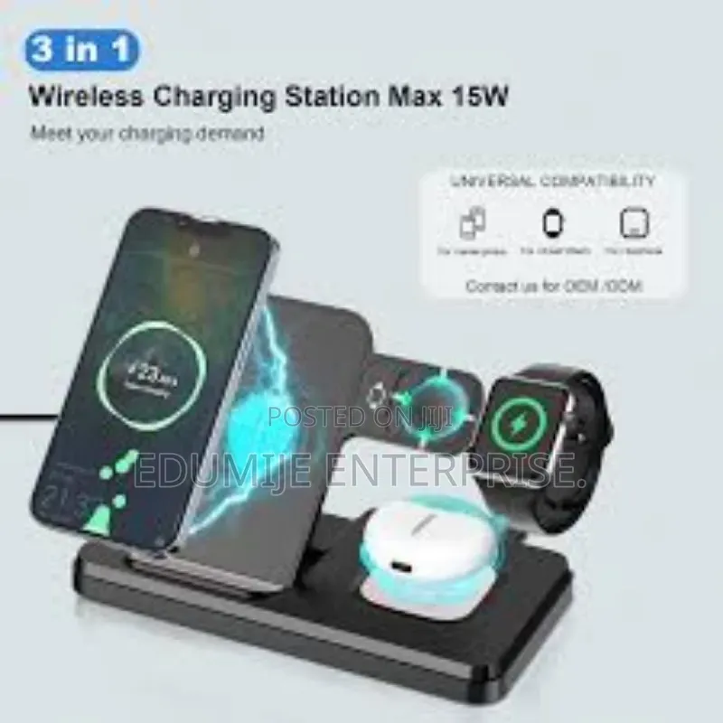 3 in 1 Wireless Charger