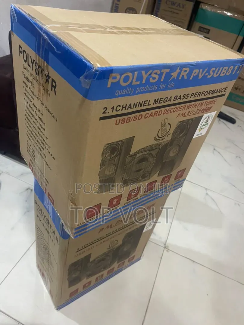 Polystar PV-SUB811 Powerful Home Theatre