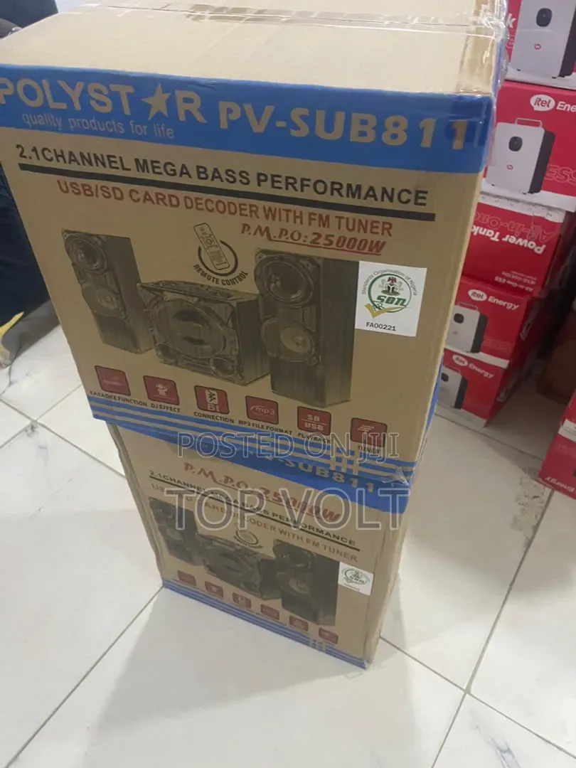 Polystar PV-SUB811 Multimedia Home Theatre