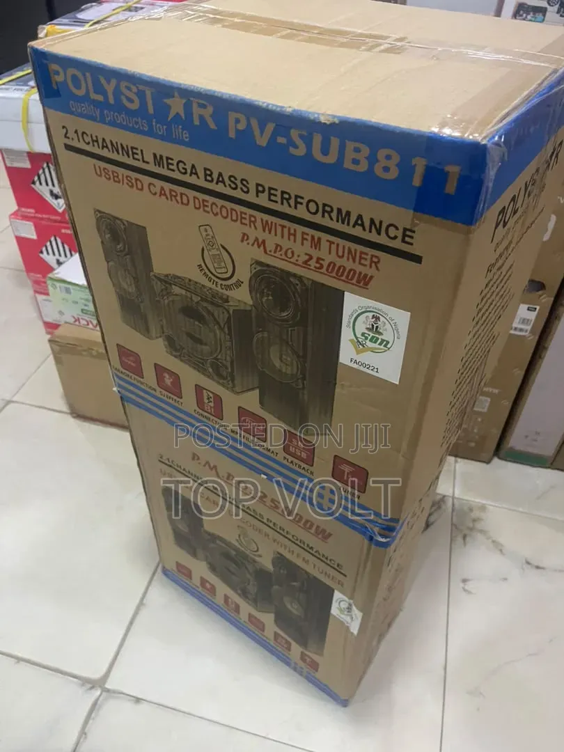 Polystar PV-SUB811 Multimedia Home Theatre