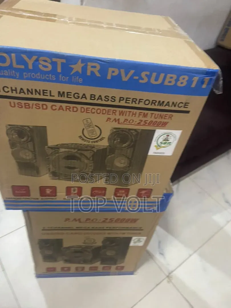 Polystar PV-SUB811 Entertainment Sound System