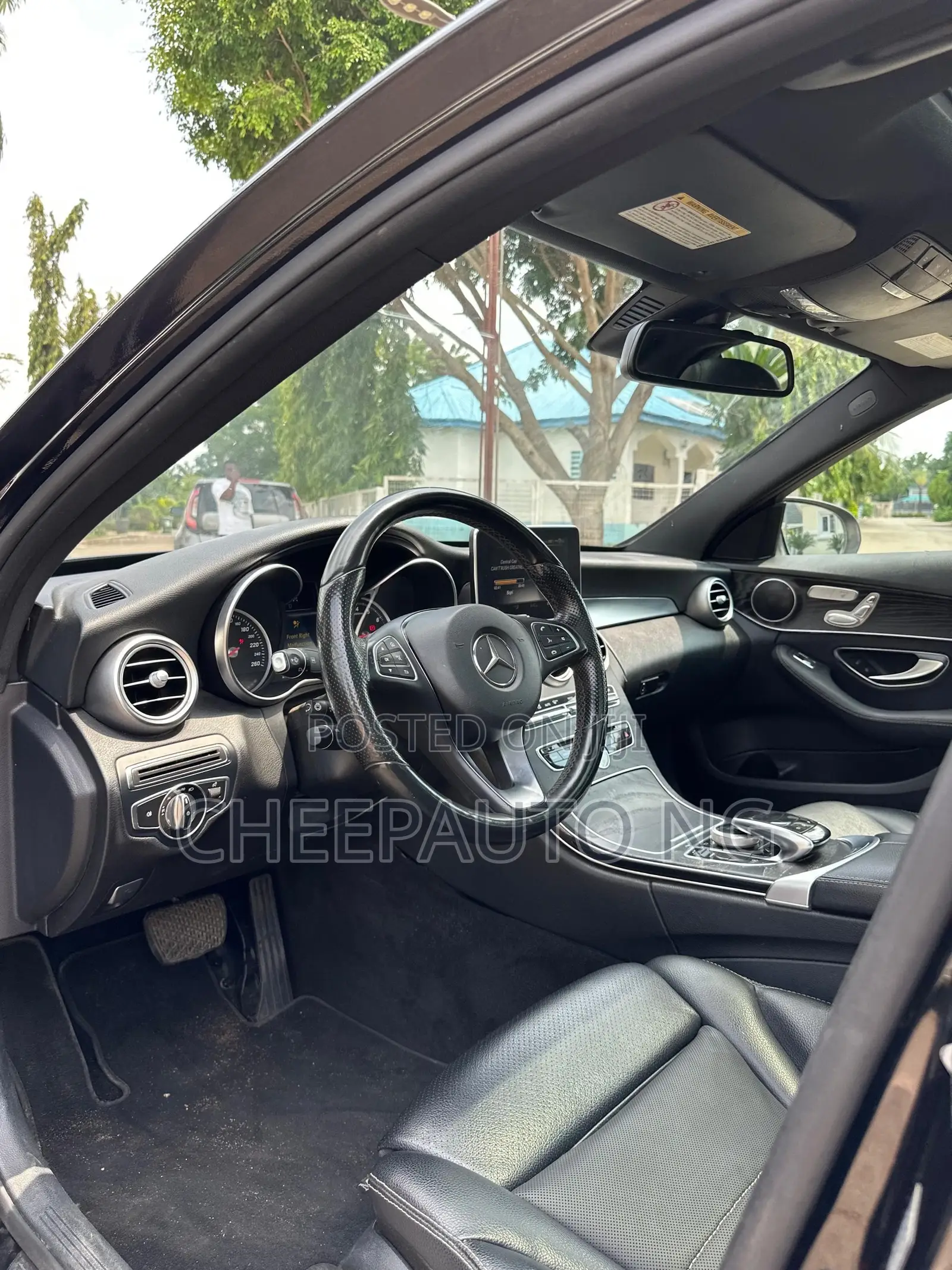 Mercedes-Benz C300 Sport 4dr AWD 4Matic Sedan (2.0L 4cyl 7A) 2015 Black