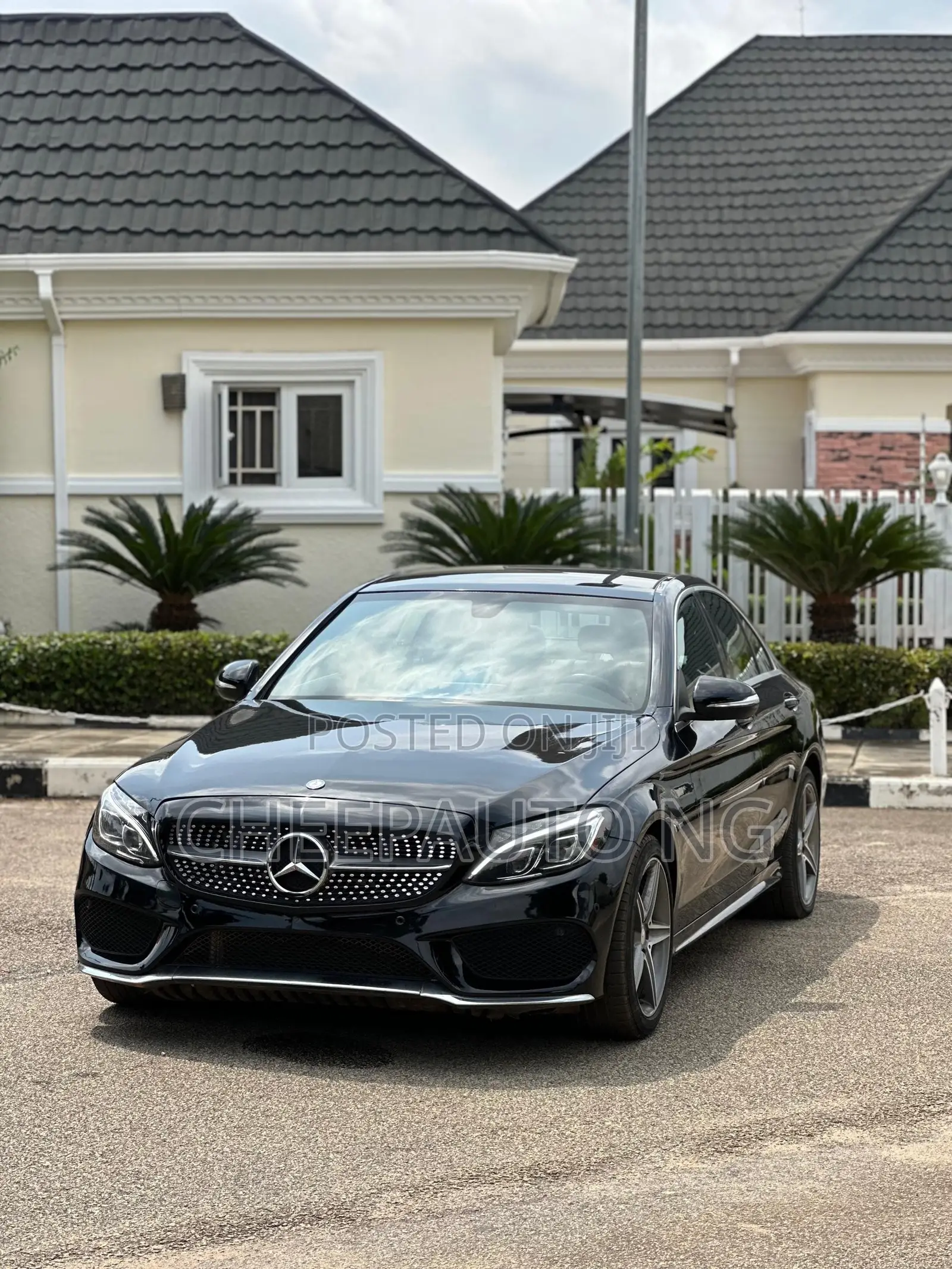 Mercedes-Benz C300 Sport 4dr AWD 4Matic Sedan (2.0L 4cyl 7A) 2015 Black