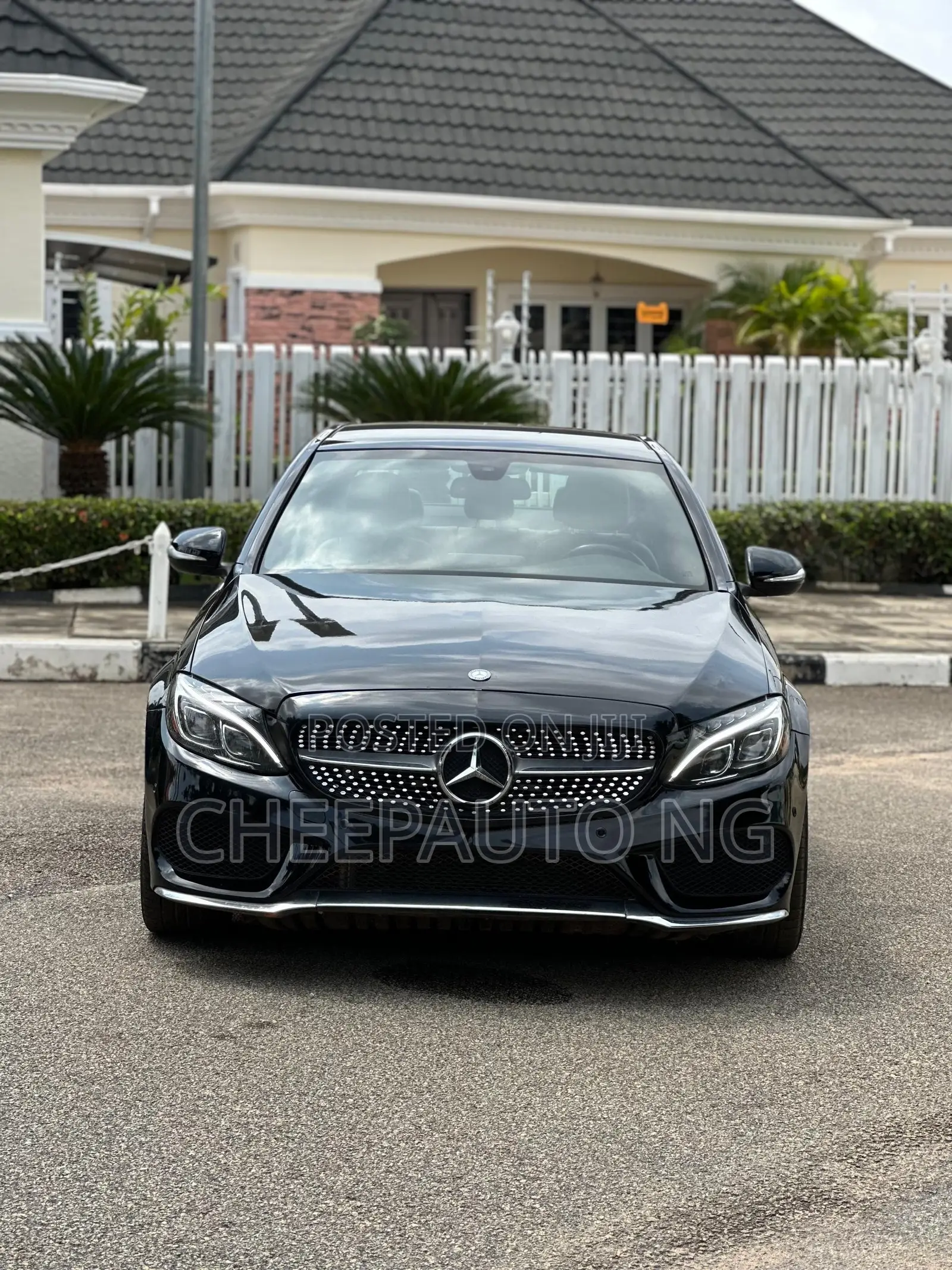 Mercedes-Benz C300 Sport 4dr AWD 4Matic Sedan (2.0L 4cyl 7A) 2015 Black