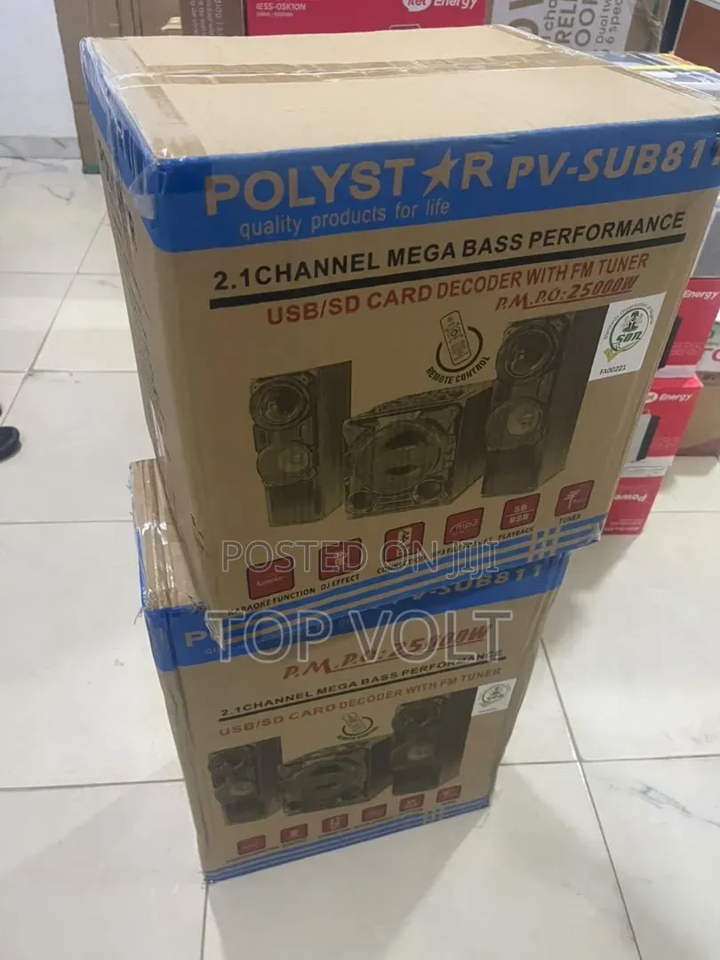 Polystar PV-SUB811 Home Audio System