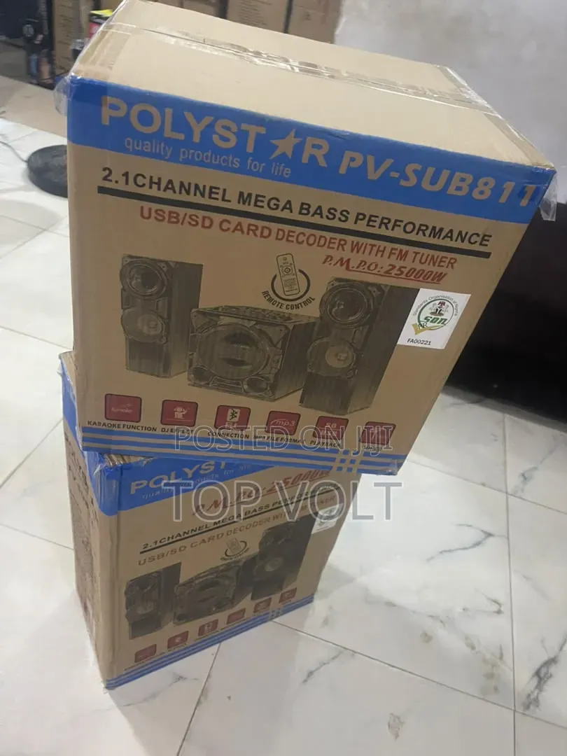 Polystar PV-SUB811 Powerful Sound Home Theatre