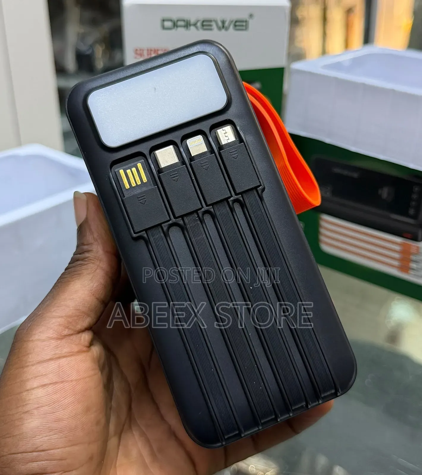 50,000mAh Capacity Inbuilt Powerbank