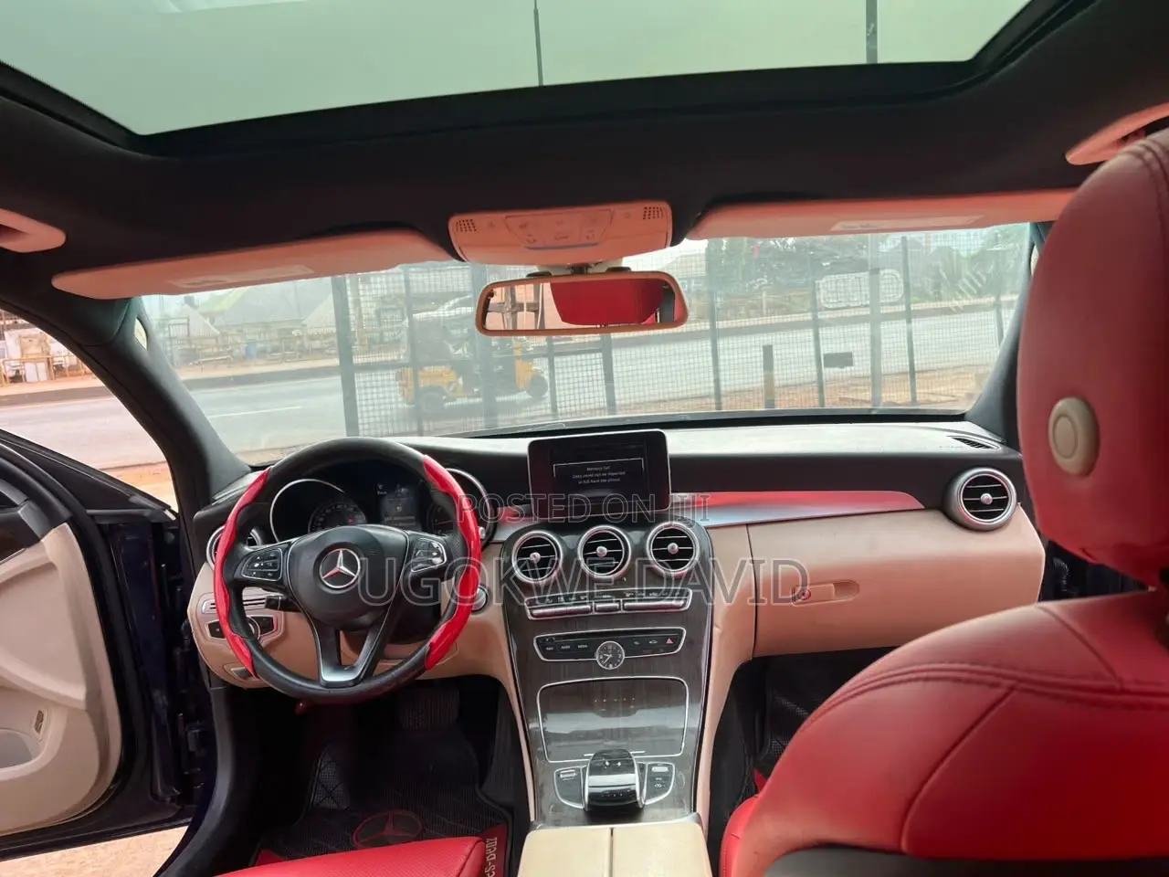 Mercedes-Benz C300 2015 Blue