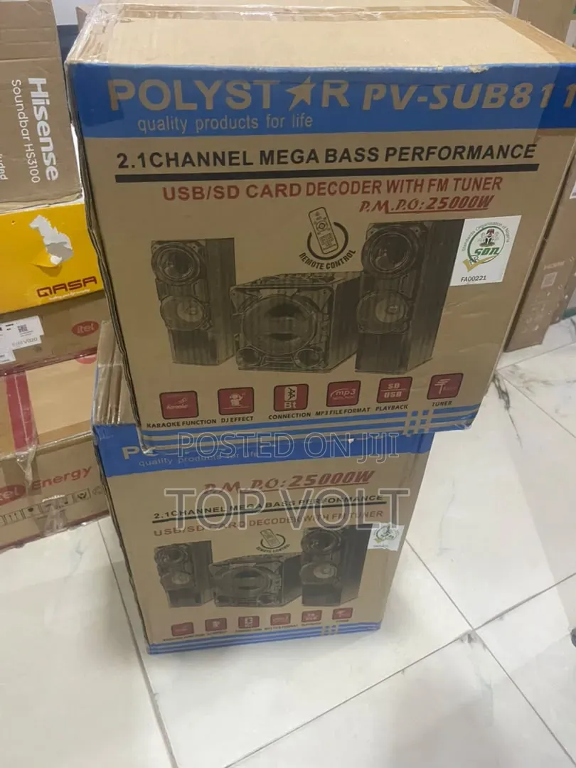Polystar PV-SUB811 Home Theatre Speaker System