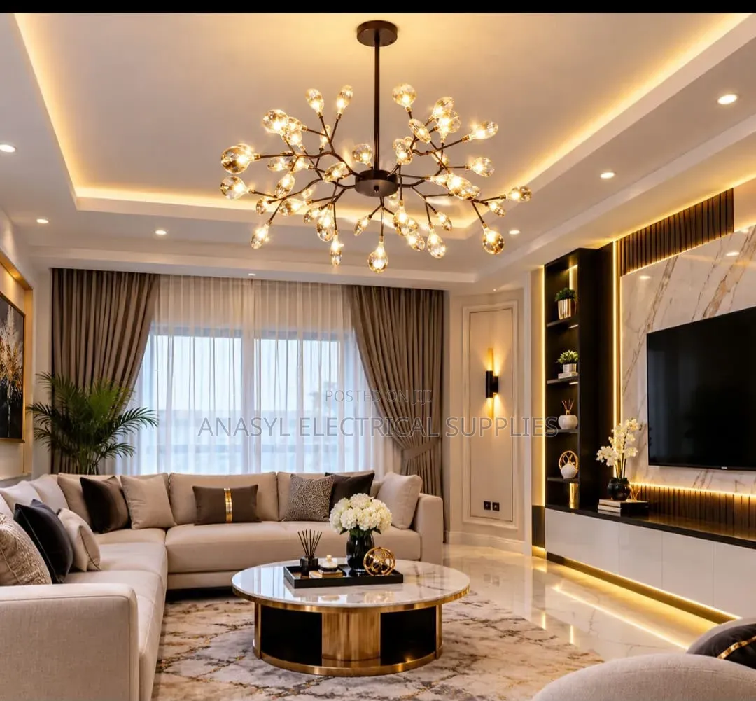 Luxury Branching Firefly Chandelier
