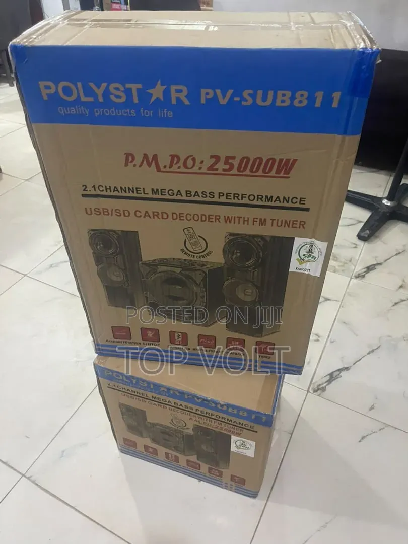 Polystar PV-SUB811 Home Cinema Sound System
