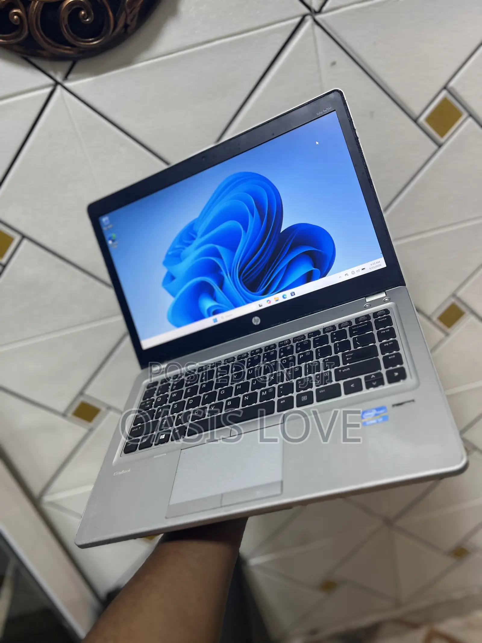 Laptop HP EliteBook Folio 8GB Intel Core i5 HDD+SSD 500GB