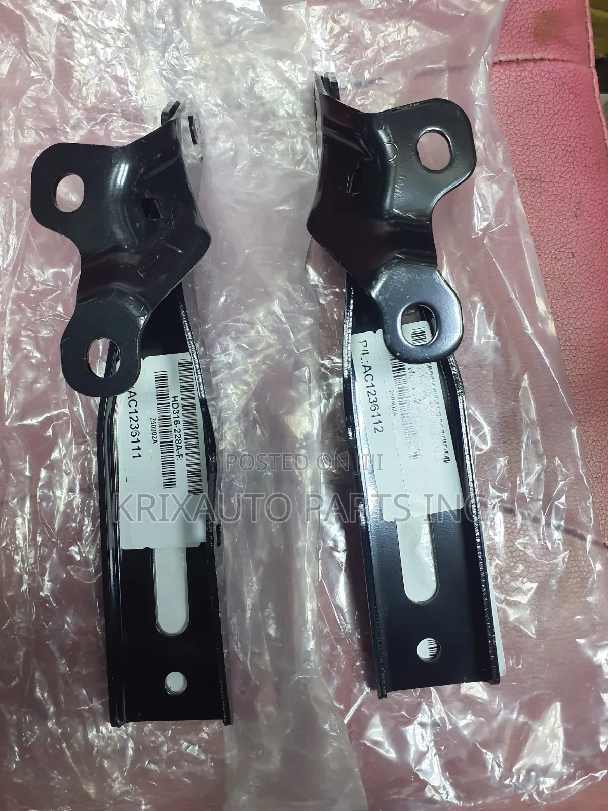 Bonnet Hinges for TLX 2018