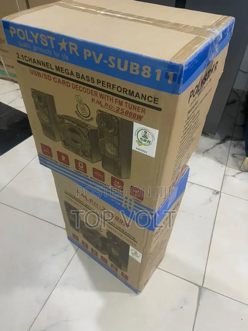 Polystar PV-SUB811 Premium Sound System