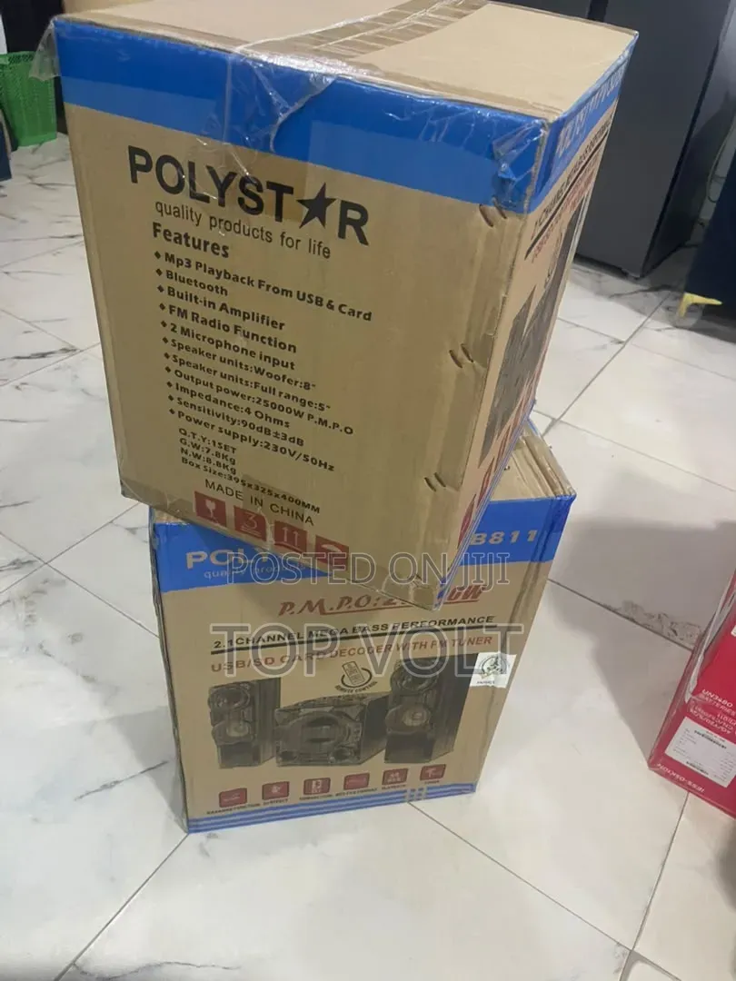 Polystar PV-SUB811 Premium Sound System