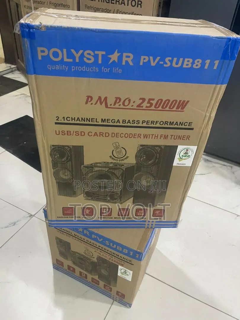 Polystar PV-SUB811 Clear Sound Home Theatre