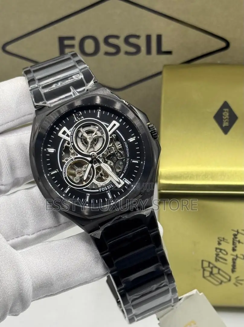 Automatic Quality Luxury Fossil Chain Wristwatch