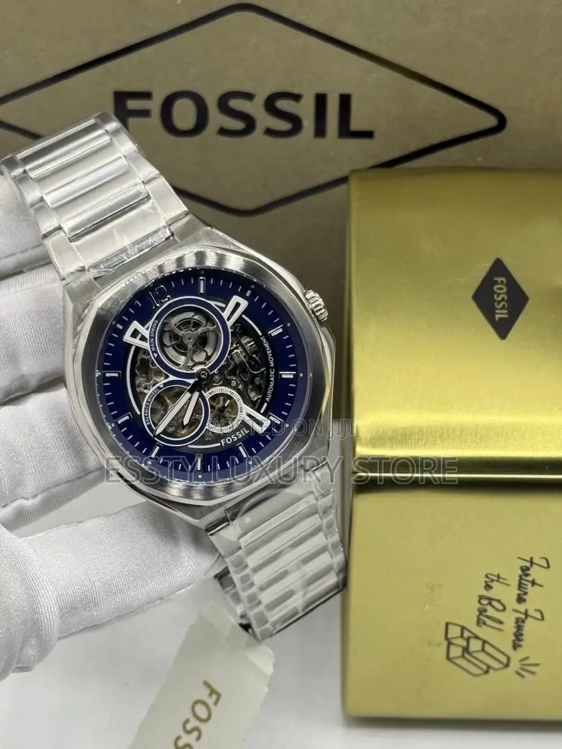 Automatic Quality Luxury Fossil Chain Wristwatch