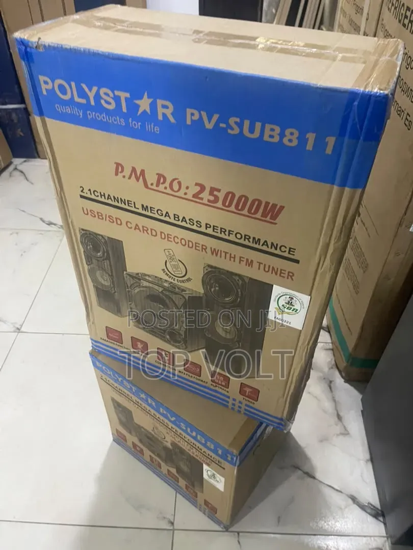 Polystar PV-SUB811 Modern Home Theatre