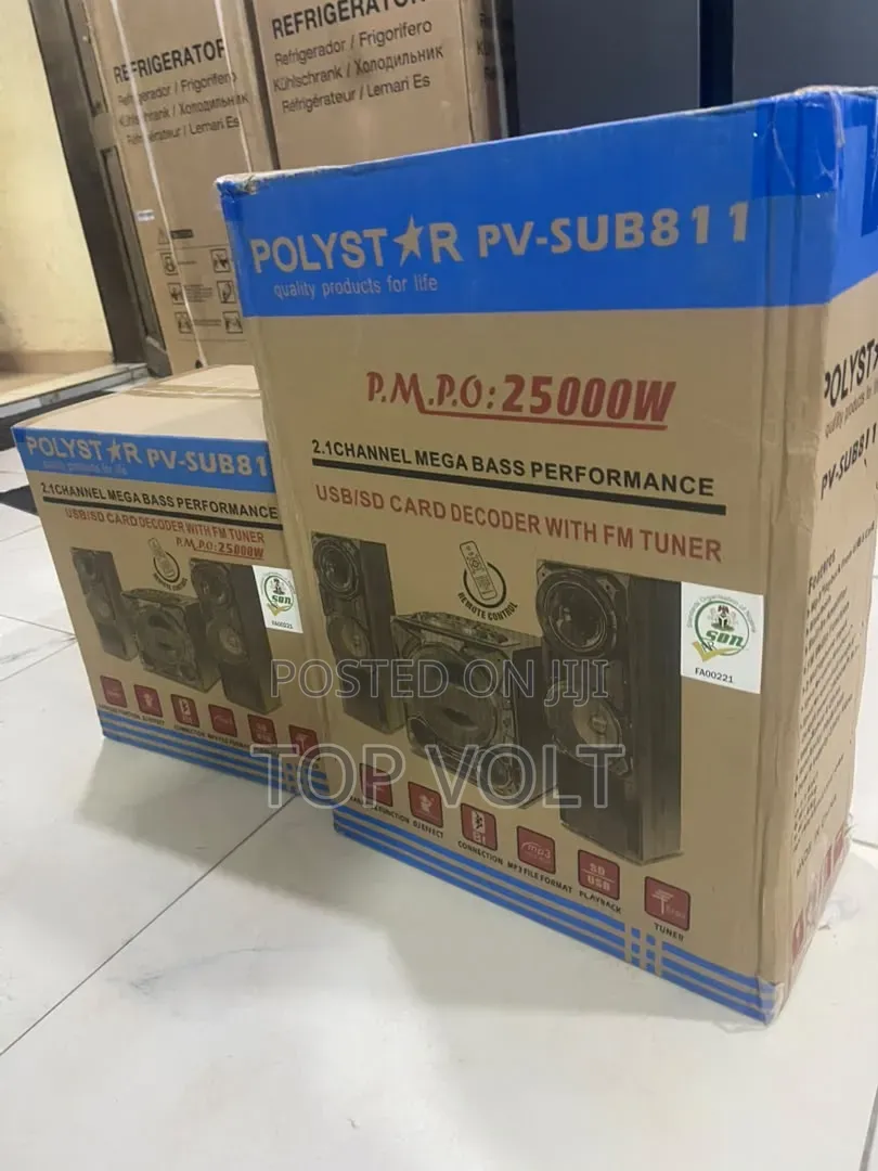 Polystar PV-SUB811 Modern Home Theatre